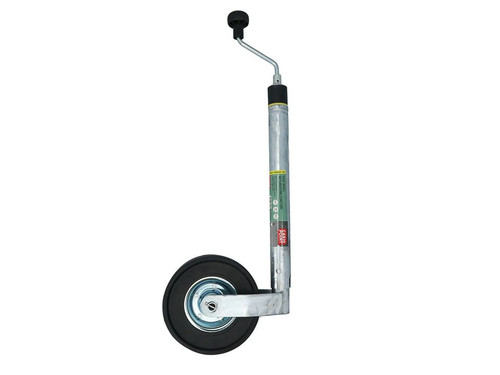 Roue jockey 48mm avec - jauge, de