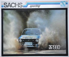 Calendrier SACHS SPORTING Auto Racing 1980 (A2)