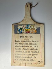 Asterix - rare et très vieille planche à pain "pot au feu" - 1982 Obelix