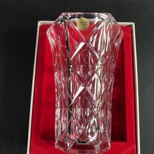 Neuf CRISTAL D'ARQUES vase SULLY 21 ancien vintage