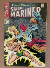 SUB-MARINER #4 SILVER-AGE