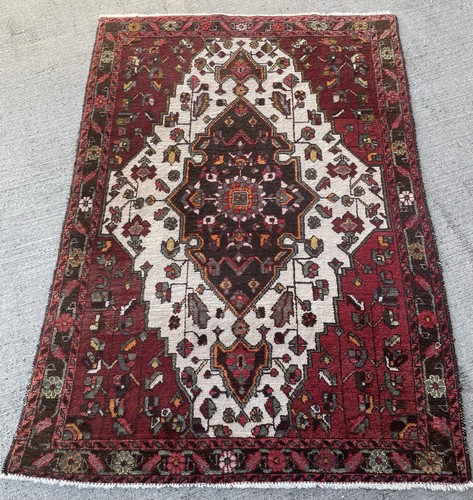 Tapis 160x110cm hamadän noué - 160x110cm,