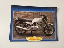 Carte Fiche Moto Passion Édition Atlas Norton Classic Rotary