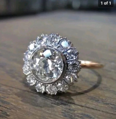 Bague fiançailles ancienne - bague,