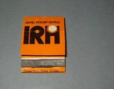 IRH ISRAEL RESORT HOTELS    POCHETTE ALLUMETTES MATCH BOX 