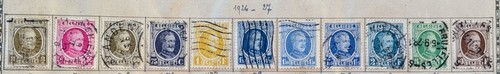 Série timbres belgique de - série,