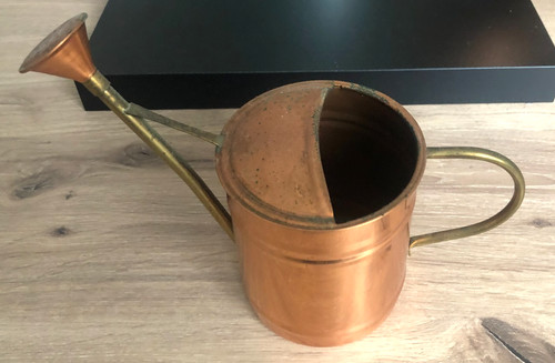 Arrosoir cuivre laiton - et,