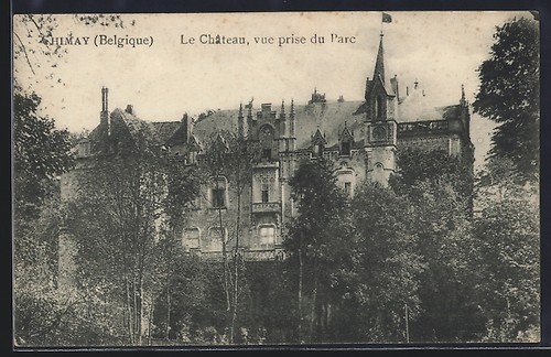 Cpa chimay château - le, vue