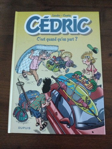 Bande dessinée cédric - bande, c'est