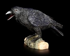 Corbeau Figurine - Raven's Call - Veronese Crow Statue Décoration
