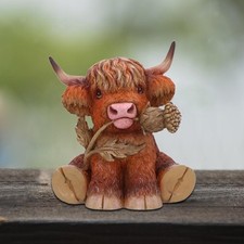 Figurine de vache des