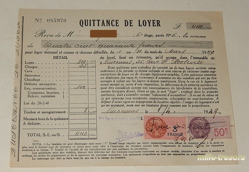 Quittance loyer 1er - du,