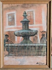 Robert DELETANG . Femmes portant la pegarra  . Oiartzun , Pays Basque 1934