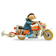 FRANQUIN STATUE GASTON LAGAFFE MOTO SAPETOKU PLASTOY IN STOCK
