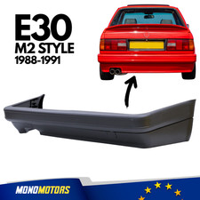 PARE-CHOCS ARRIÈRE STYLE M TECH 2 POUR BMW E30 UPGRADE CUSTOM BUILD