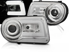 Paire de feux phares Chrysler 300C 05-10 Daylight LTI chrome