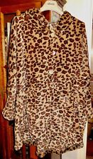 Veste polaire léopard