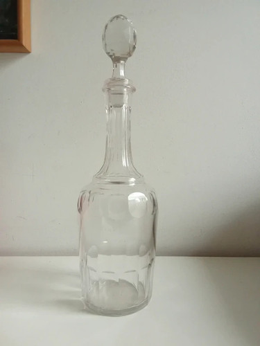 Ancienne carafe cristal - carafe,