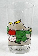 Babar - Verre à Moutarde Amora - Babar et sa famille en promenade