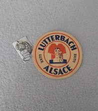 Sous bock / sous de verre Lutterbach Luxe Alsace