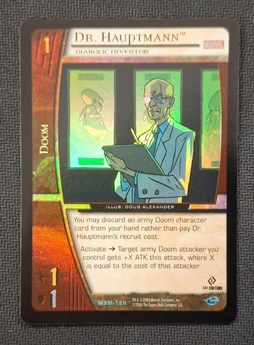 System tcg dr hauptmann - vs, dr.