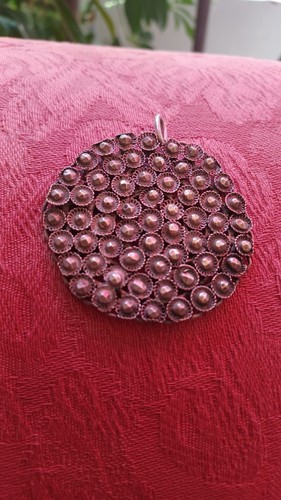 Pendentif ethnique argent - pendentif,