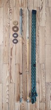 Epées Shinai Kendo Bambou et Cuir, Longueur 120 cm, avec Etui et Tsuba