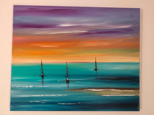 Tableau moderne abstrait art - moderne,