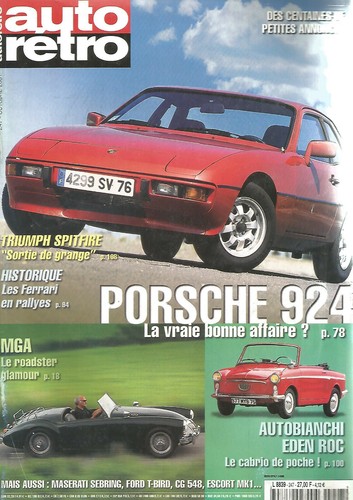 Auto retro 247 porsche 924 - auto, n°247