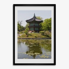 Photo Le salon 70x100cm Cadre