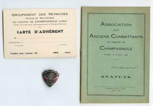 Insigne des anciens - des,