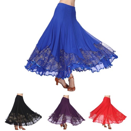 Long flamenco skirt sequined - flamenco,