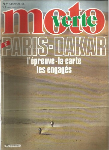 Moto verte 117 dakar - n°117, 300