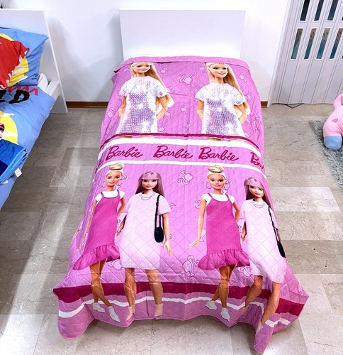 Barbie couverture matelassée - barbie,