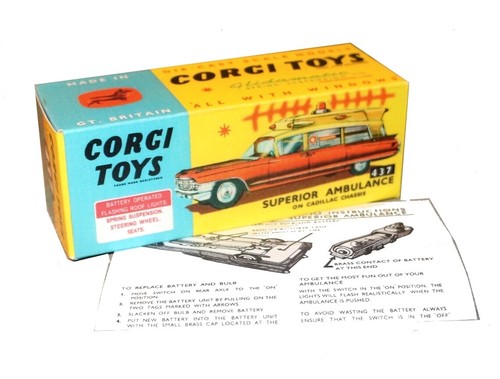 Corgi toys boîte - , box