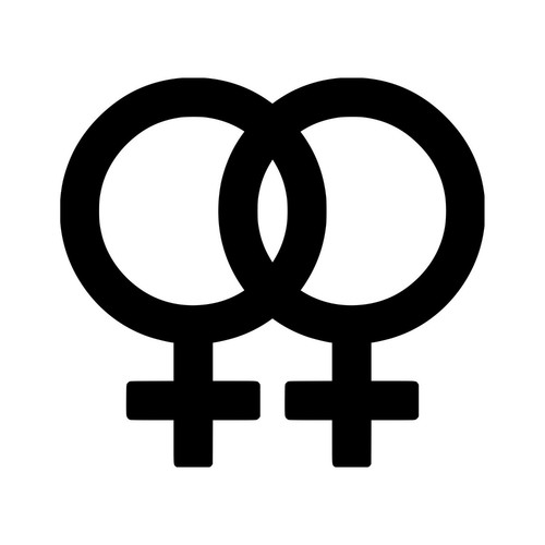 Double female gender - double,