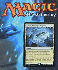 Grotte du dragon de givre - carte rare Magic MTG - Aventures royaumes oubliés