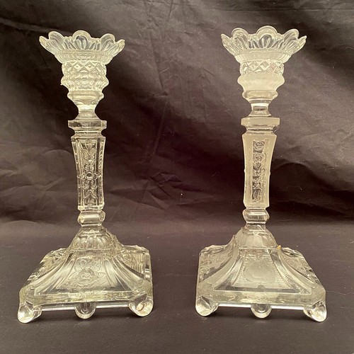 Fausse paire bougeoirs - paire, de