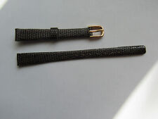 Bracelet femme montre PULSAR 536LK Bordeaux Foncé - Cuir Véritable  10 mm - NEUF