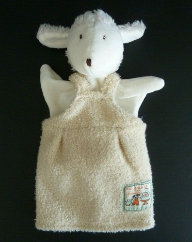 Doudou plat marionnette - plat,