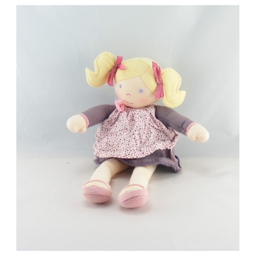 Doudou poupée chiffon - , robe
