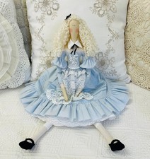 Poupée Tilda Alice Rag inspirée poupée héros littéraire poupée personnage pou...