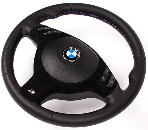 Volant cuir alcantara - volant,