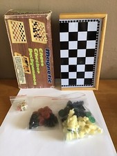 plateau de jeu Vintage magnétique échecs et backgammon