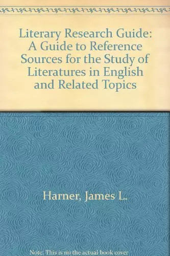Literary research guide a - research, guide: