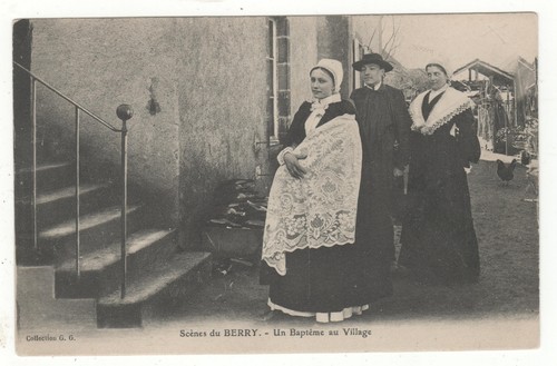 Cpa scènes berry un - 36,