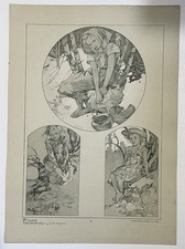 ESTAMPE ANCIENNE FIGURES