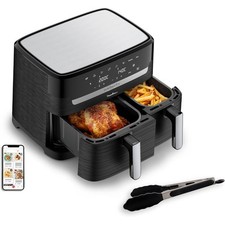 Moulinex Easy Fry Essential EZ9018F1 | Air Fryer 8.3L | 2 Zones Sync Inox