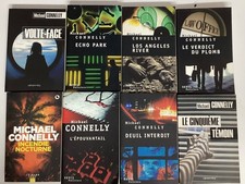 LOT de 8 Michael  CONNELLY roman livre policier thriller grand format