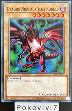 Carte YU-GI-OH! DRAGON NOIR AUX YEUX ROUGES LDK2-FRJ01 C NEUF